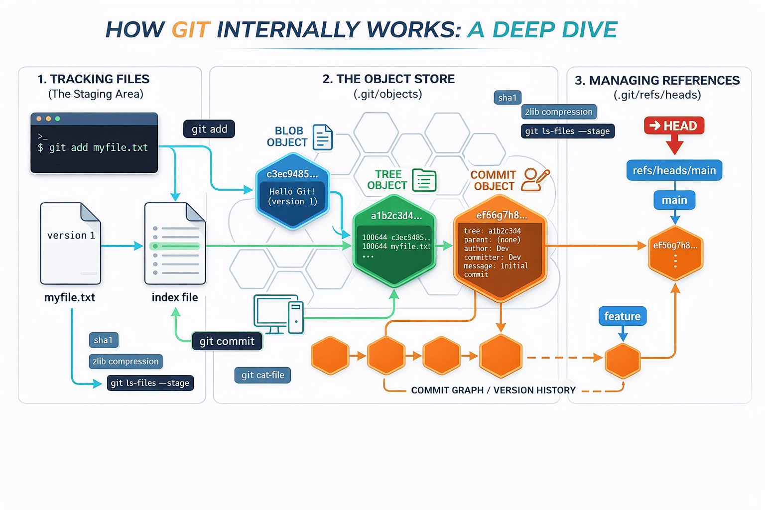 How Git Works Internally